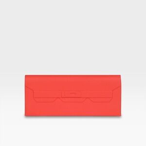 Hermès - Shadow Birkin Clutch - Orange Field Swift